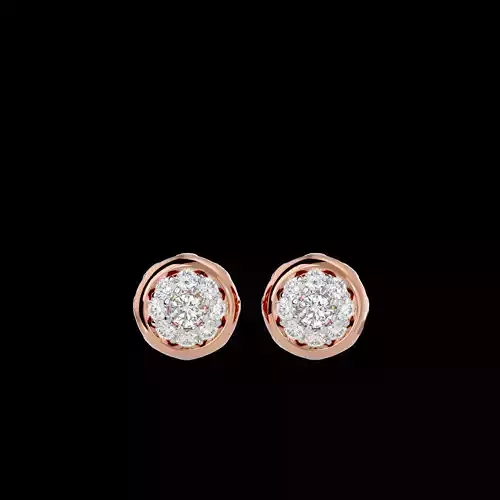 Light Minimalist Diamond Earrings