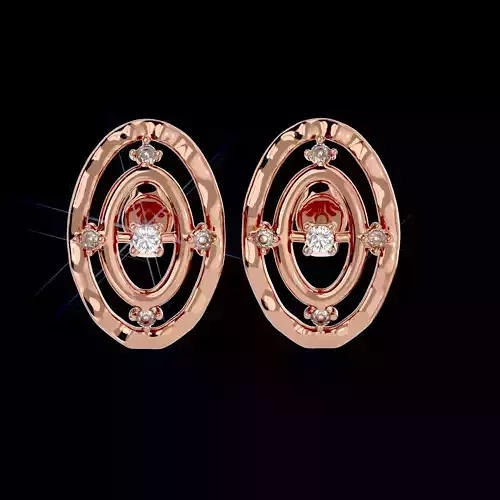 Light Minimalist Diamond Earrings