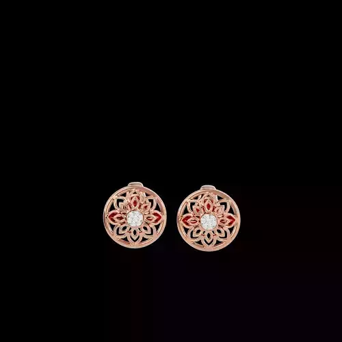 Light Minimalist Diamond Earrings