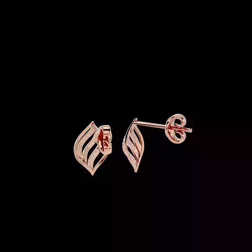 Light Minimalist Diamond Earrings