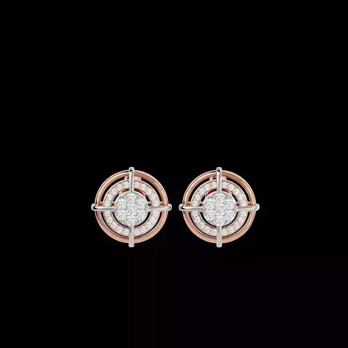 Light Minimalist Diamond Earrings
