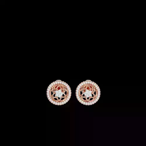 Light Minimalist Diamond Earrings