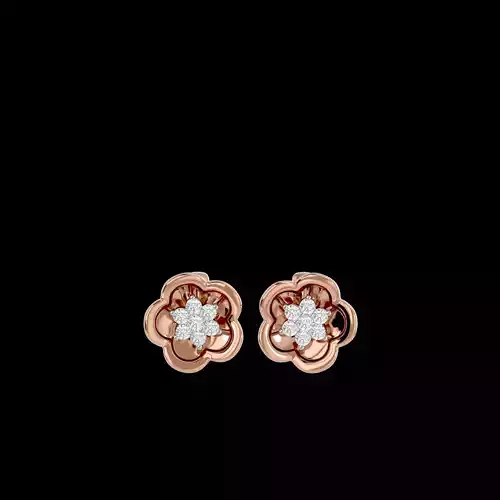 Light Minimalist Diamond Earrings