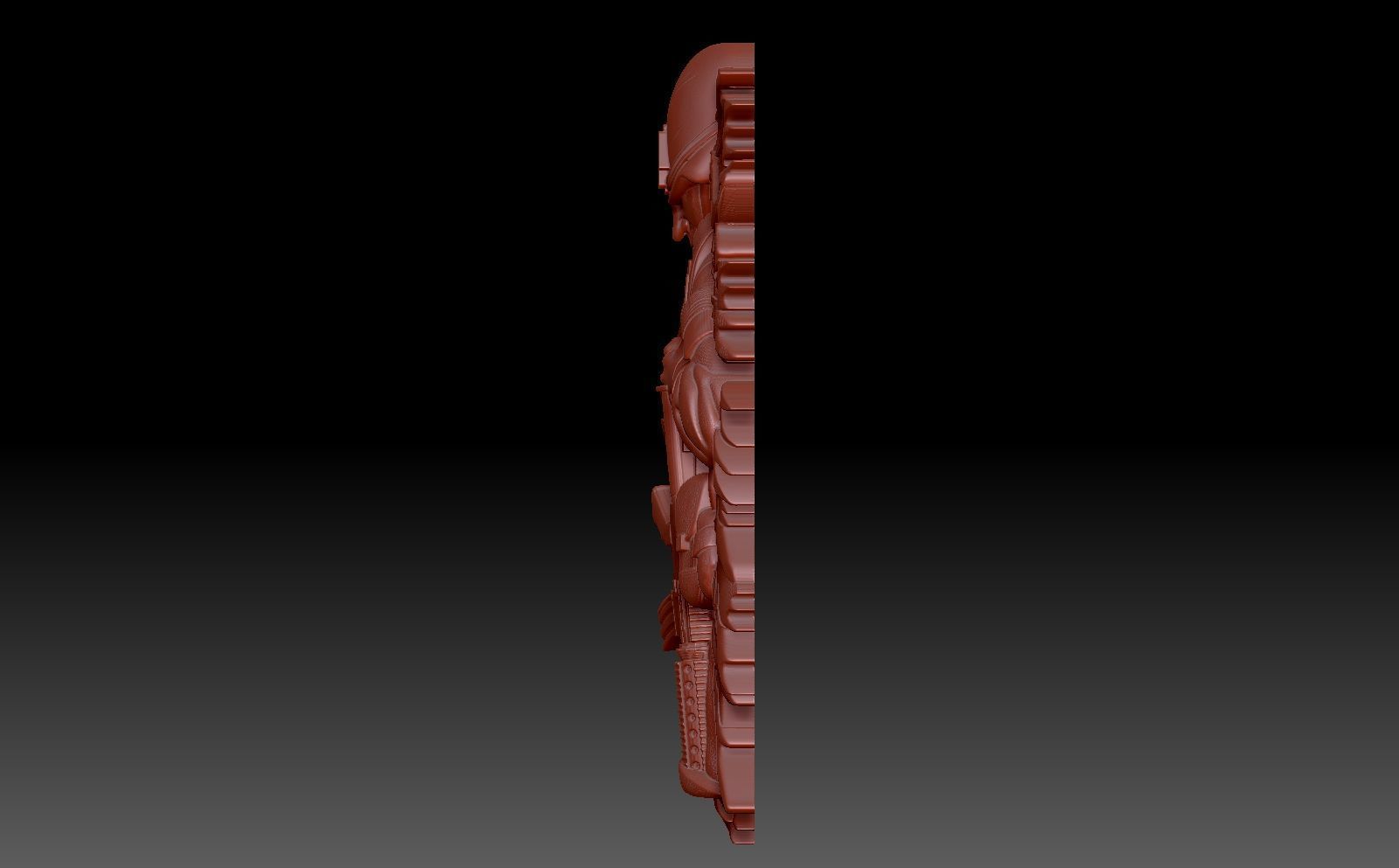 Soldier 3D print model_1