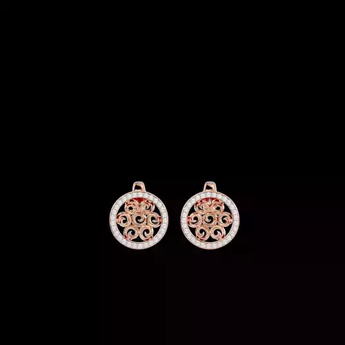 Light Minimalist Diamond Earrings