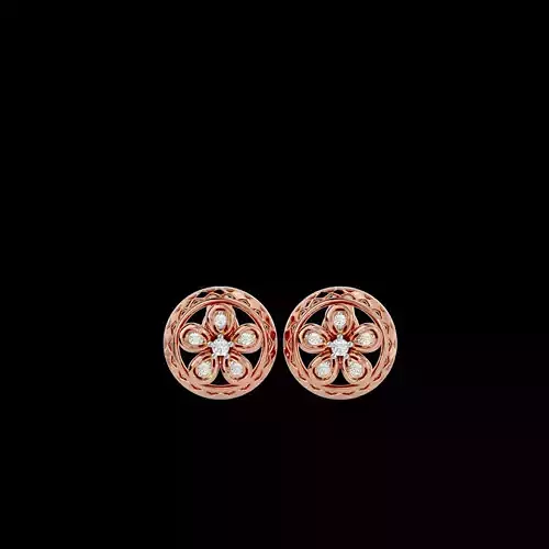 Light Minimalist Diamond Earrings
