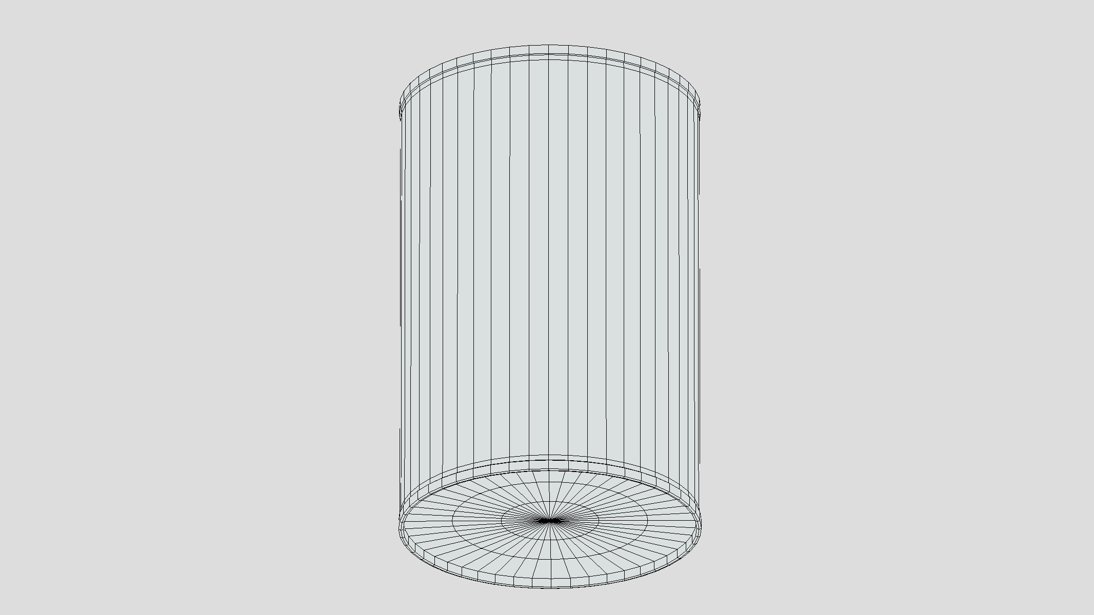 Vegetables Canned Low Poly Low-poly 3D model_11