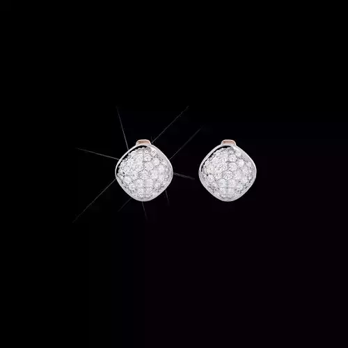 Light Minimalist Diamond Earrings