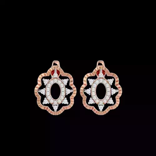 Light Minimalist Diamond Earrings