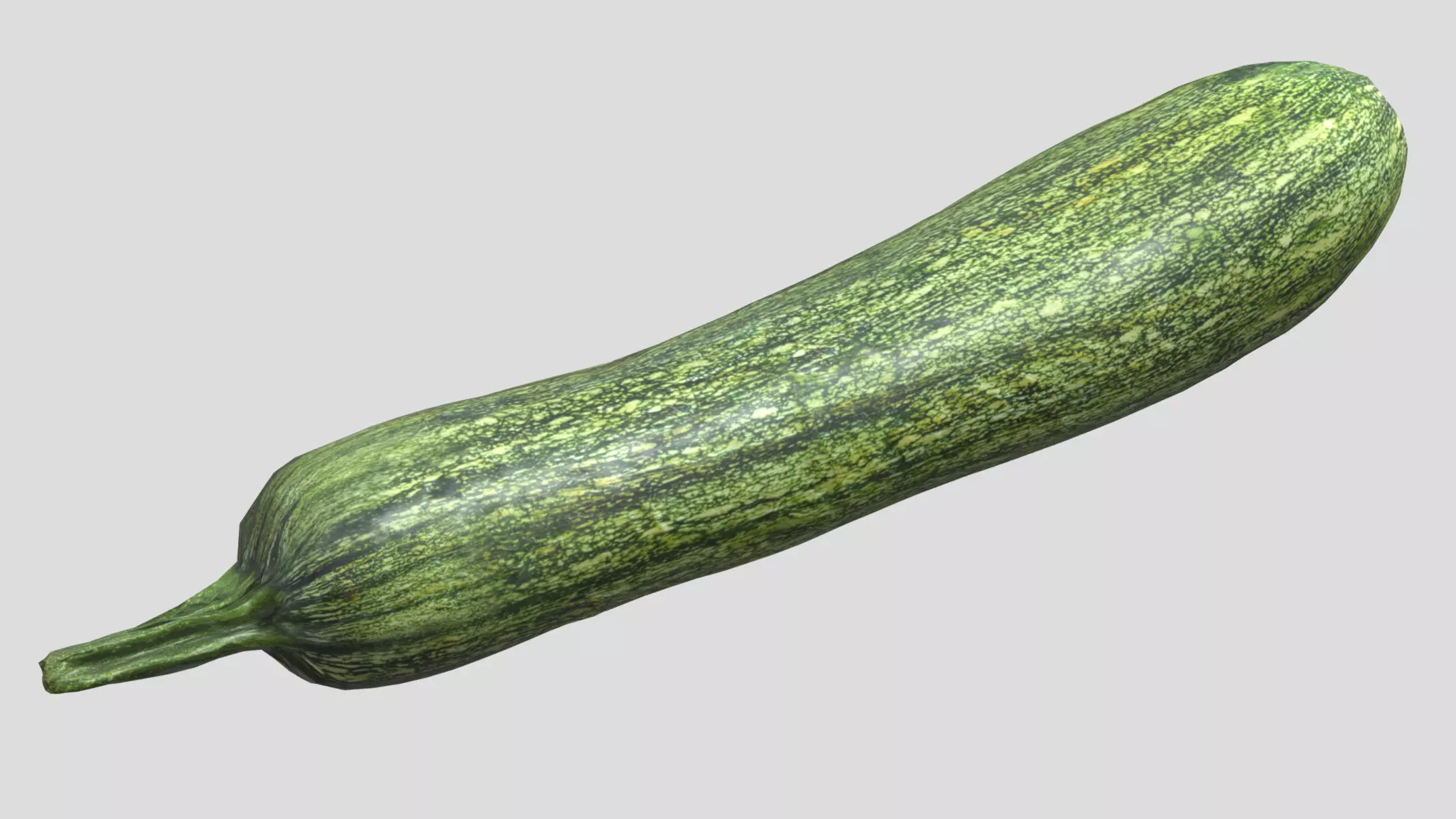 Zucchino Low Poly Low-poly 3D model
