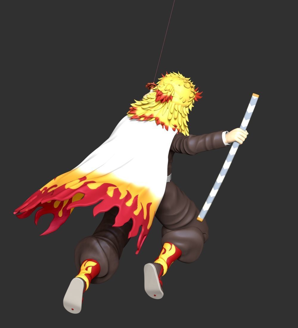 Kyojuro Rengoku - Kimetsu no Yaiba 3D print model_8