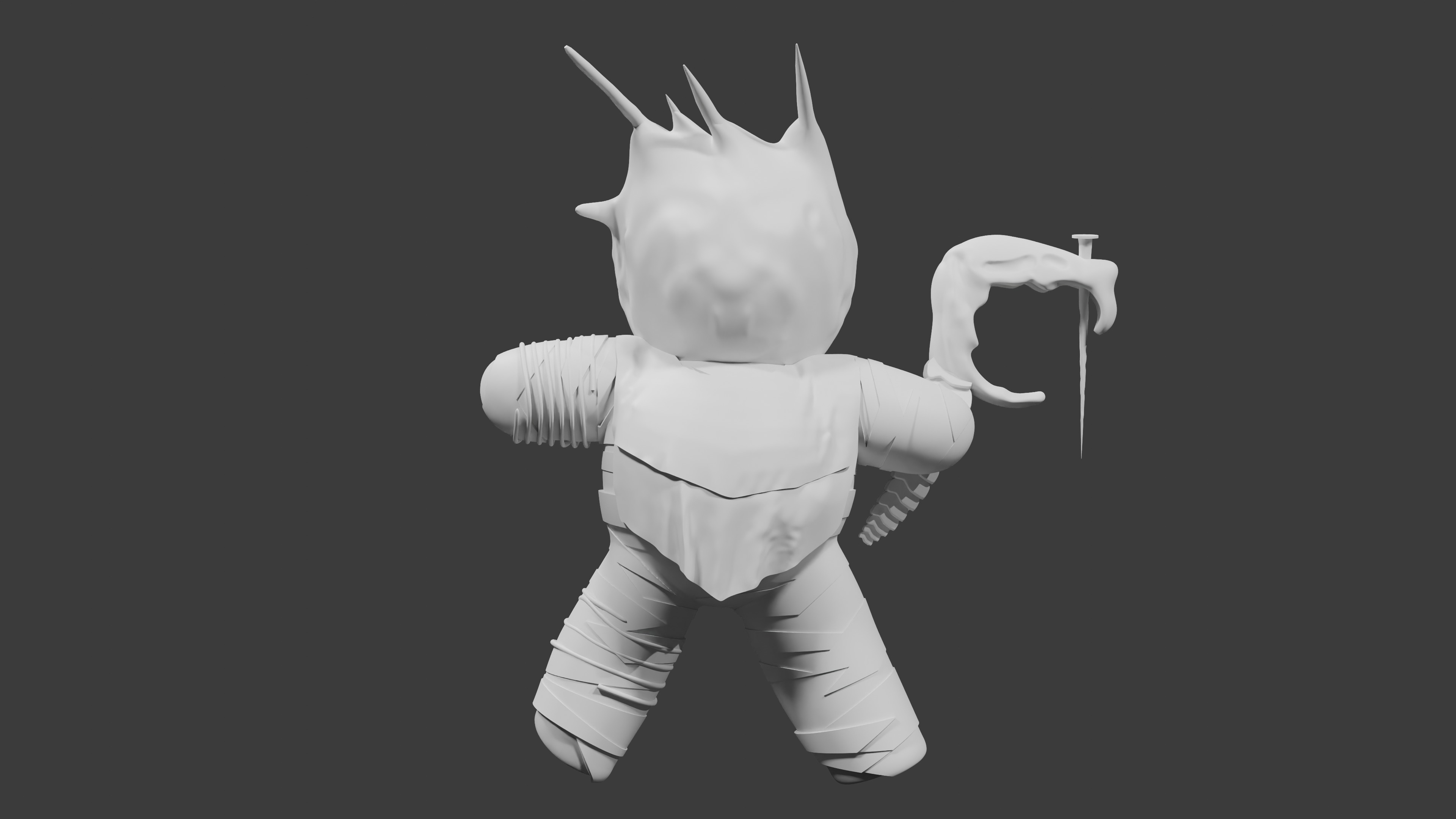 The Wraith doll - Dead by Daylight 3D print model_4