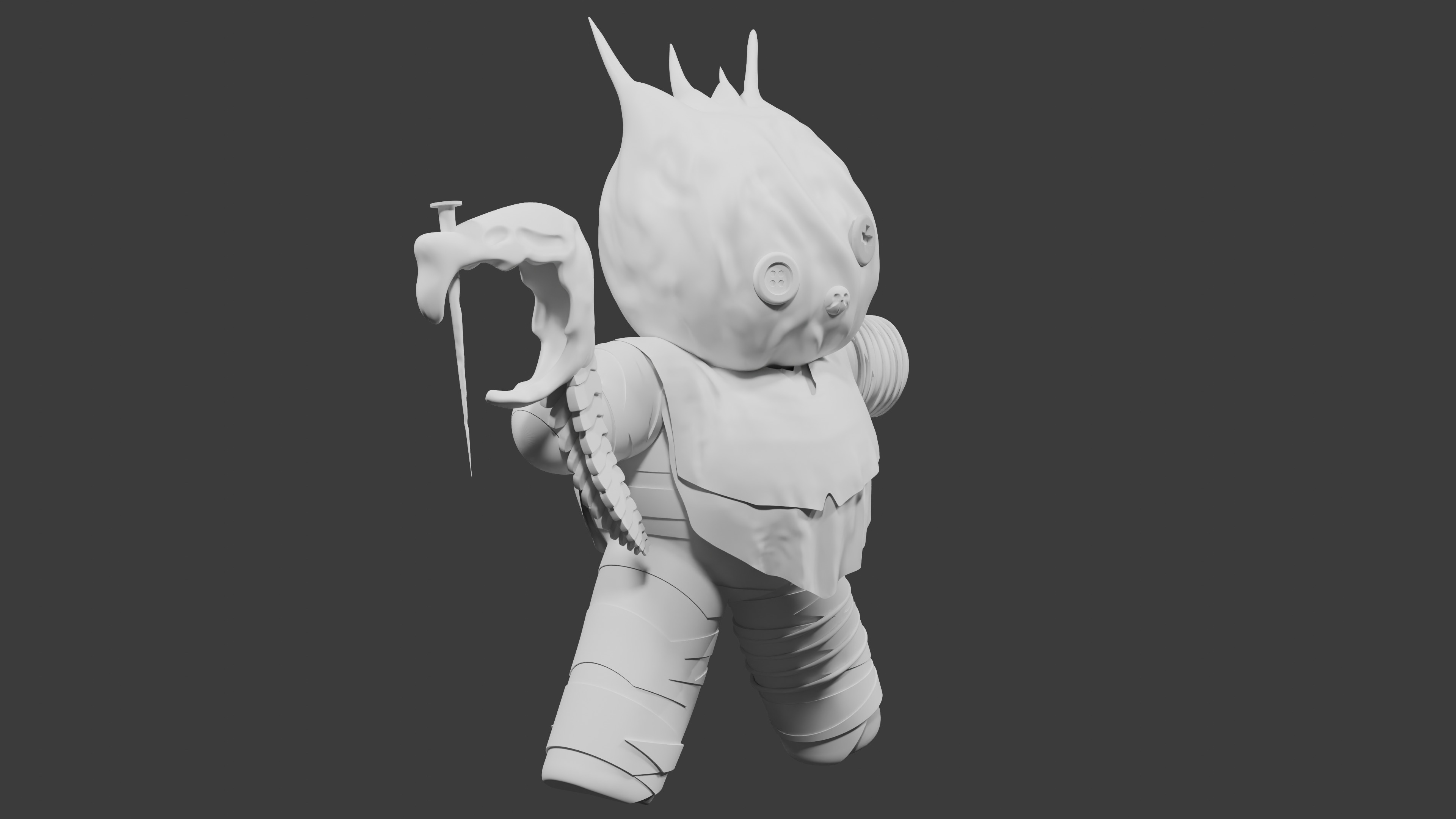 The Wraith doll - Dead by Daylight 3D print model_2
