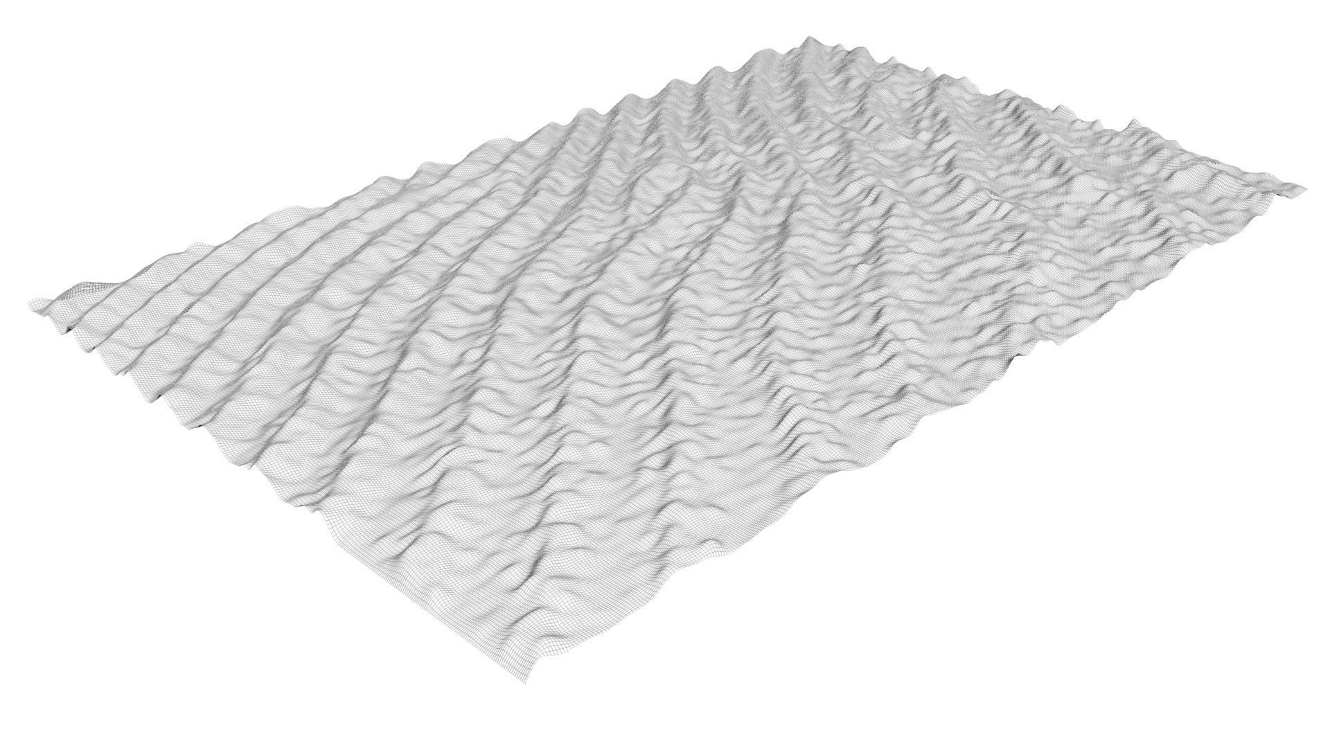 Sand Dune 3D model_5