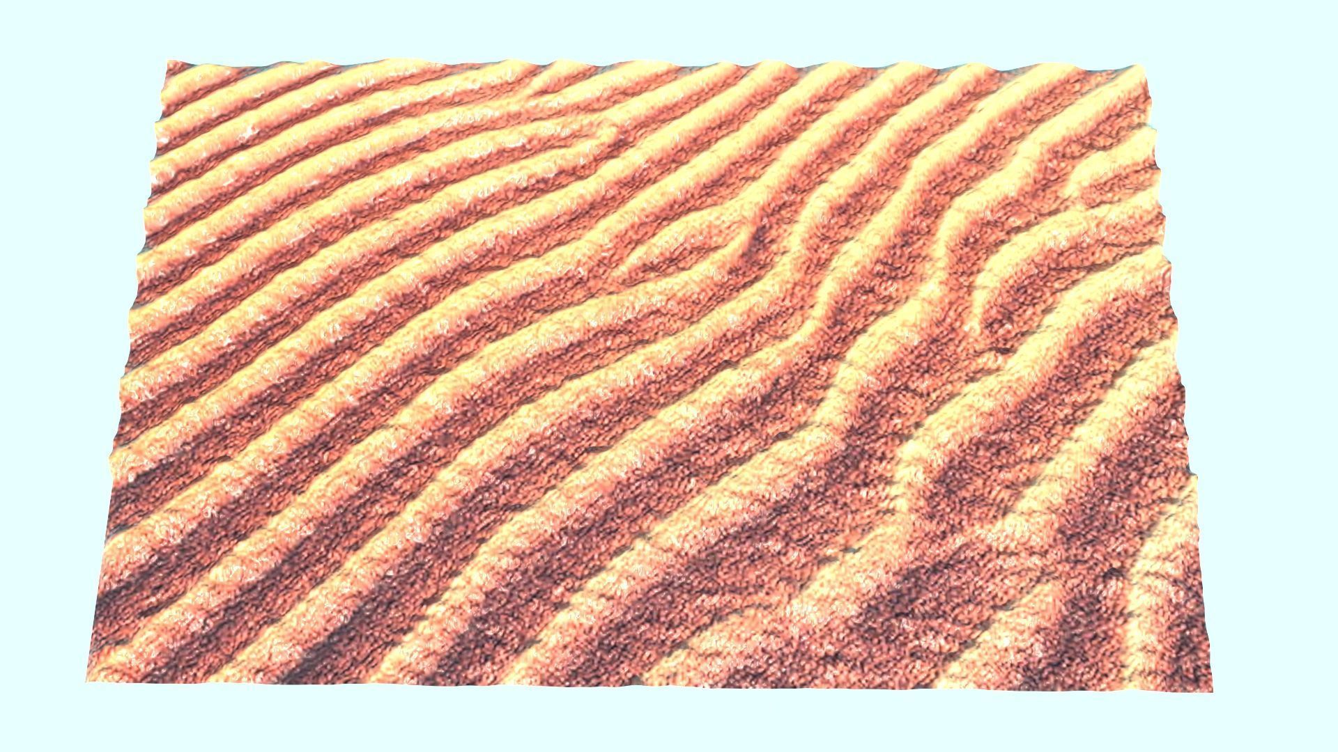 Sand Dune 3D model_3