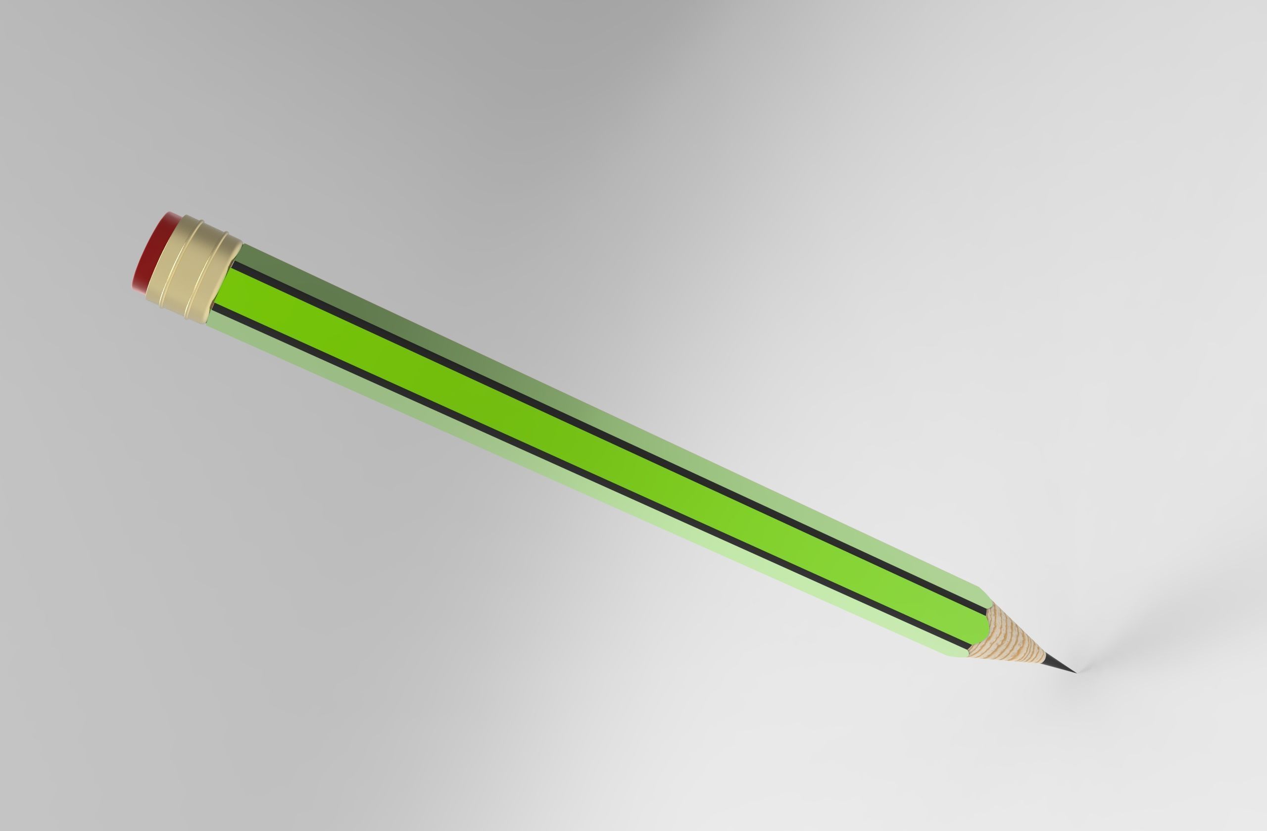 Absolute Premium Pencil  3D model_9
