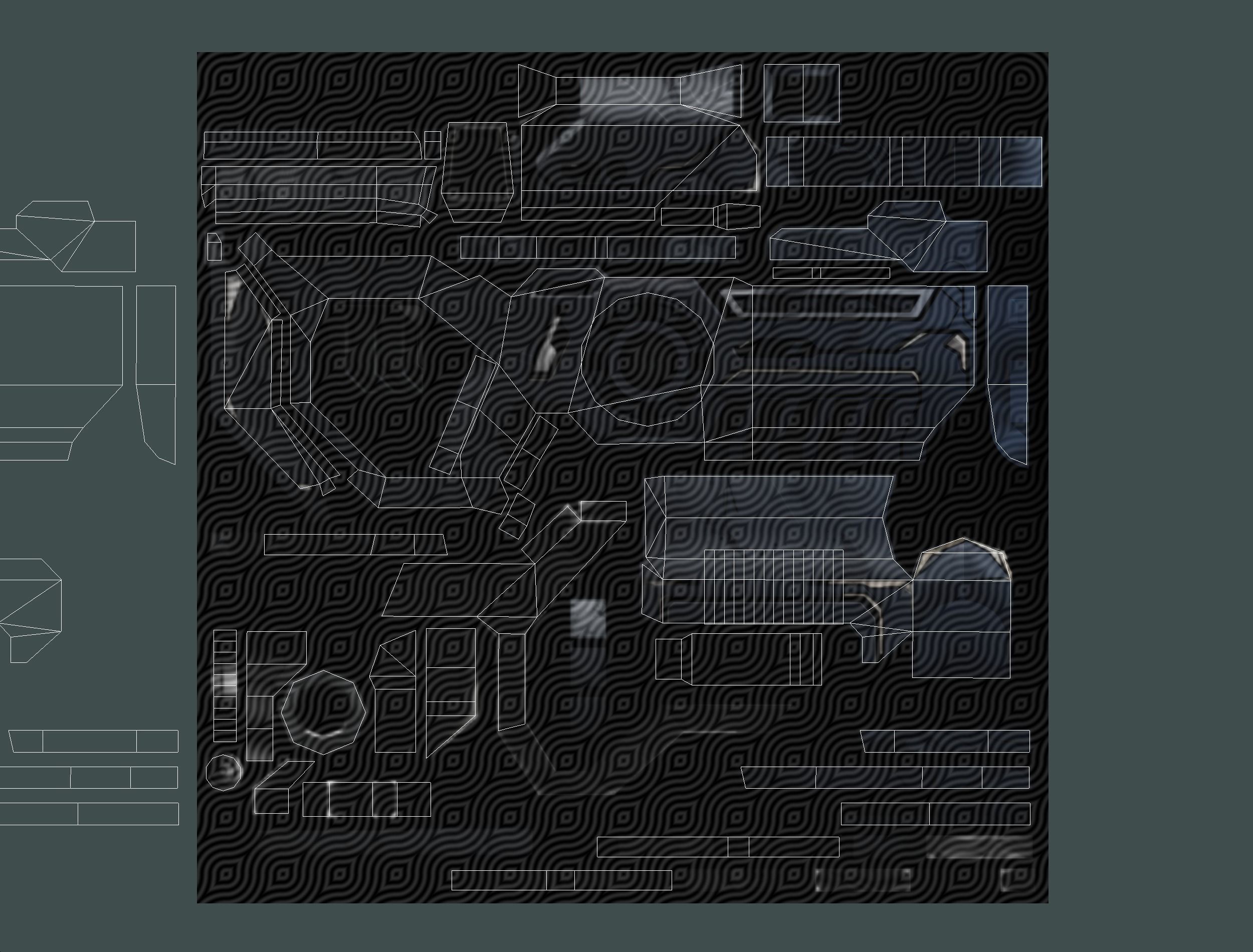 Cartoon Sci-Fi Cyborg Drone Trooper Soldier Low-poly 3D model_69