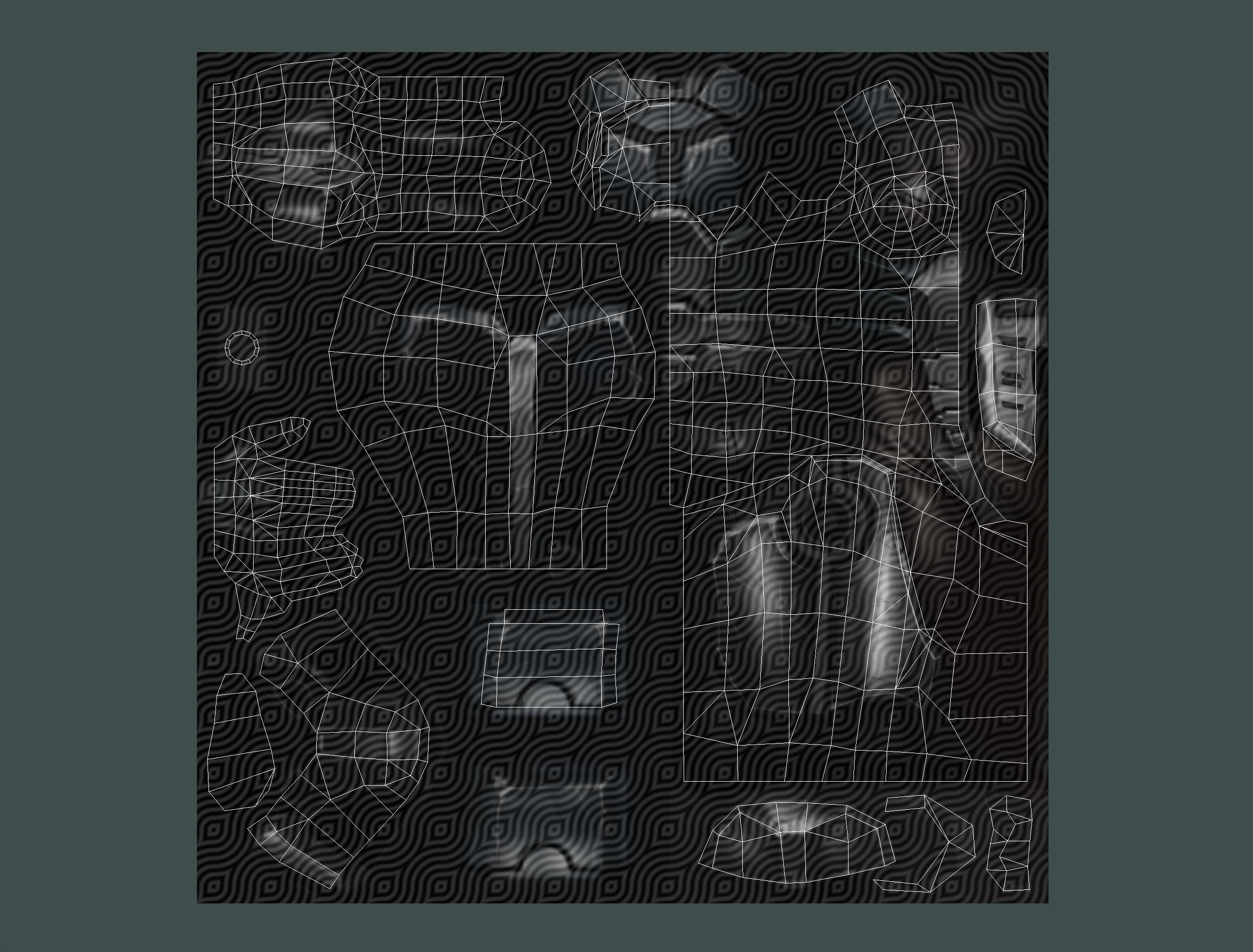 Cartoon Sci-Fi Cyborg Drone Trooper Soldier Low-poly 3D model_66