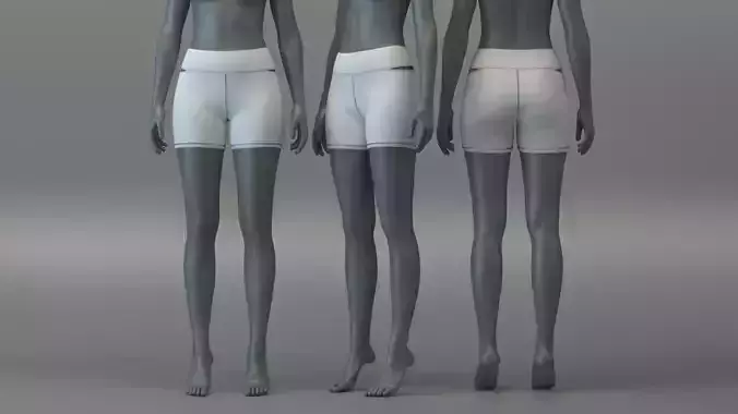 Cutout Waistband Shorts