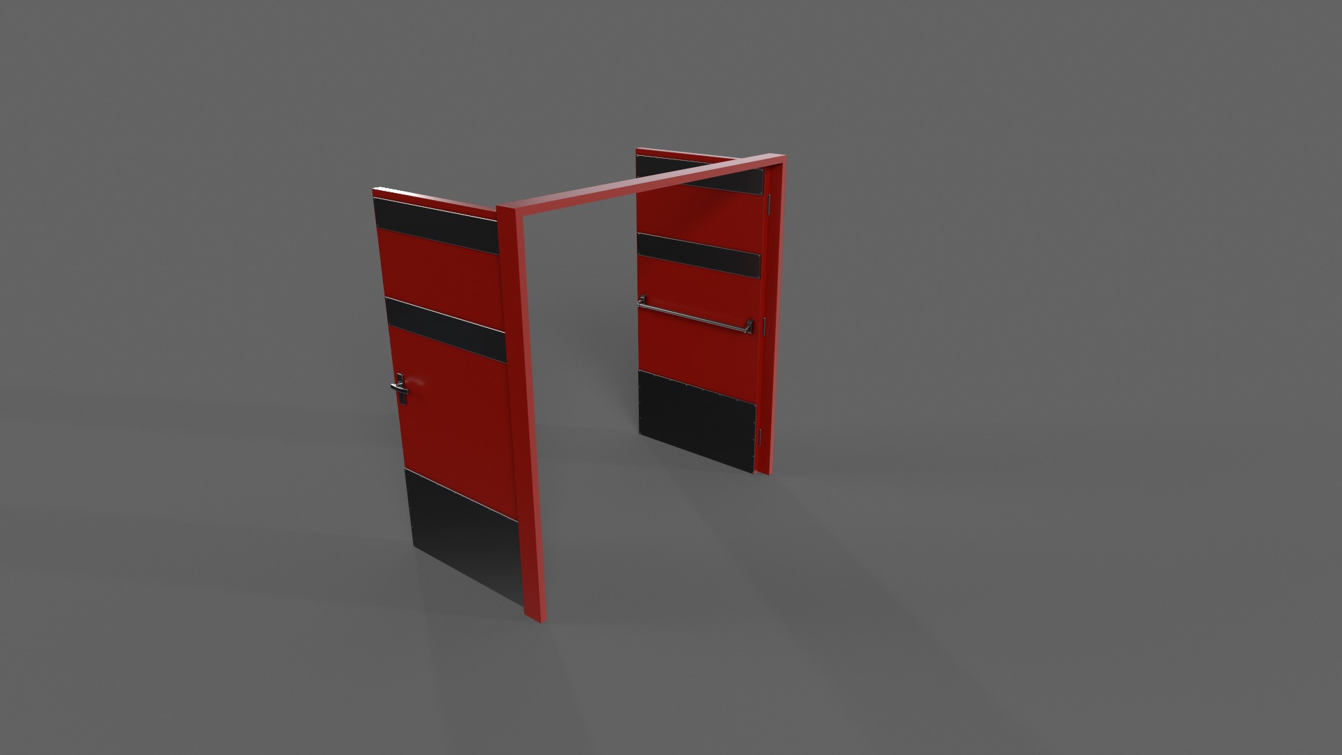 PBR Industrial Doors 3D Model Collection_60