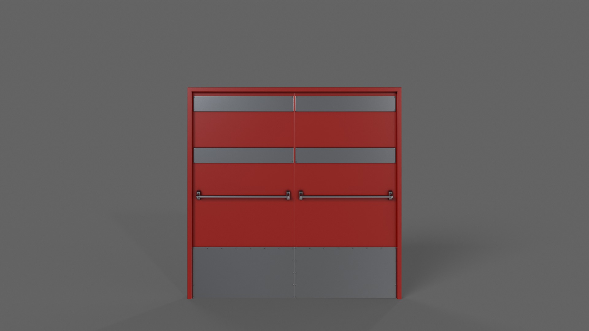 PBR Industrial Doors 3D Model Collection_57