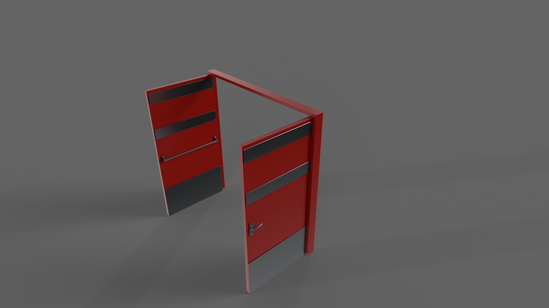 PBR Industrial Doors 3D Model Collection_62