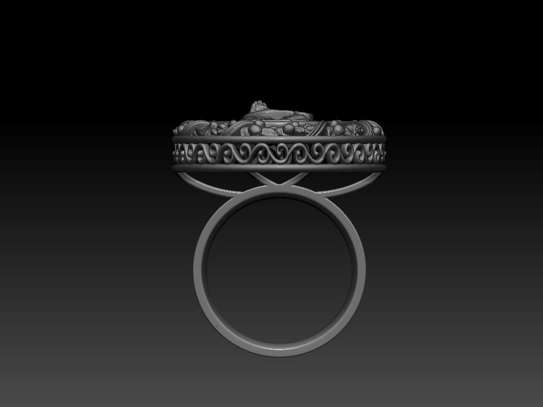 italian statue Panno Raznoe Ring 3D Print Model 3D print model_5