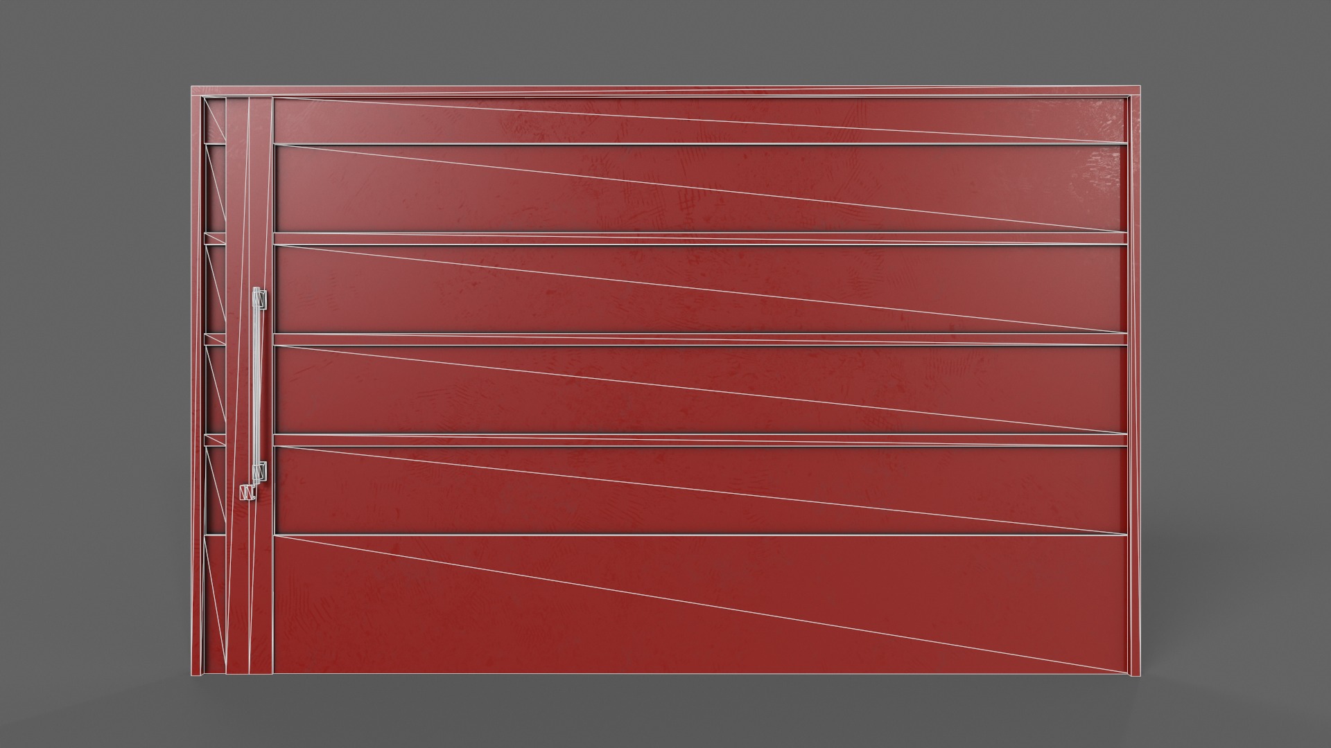 PBR Industrial Gates 3D Model Collection_44