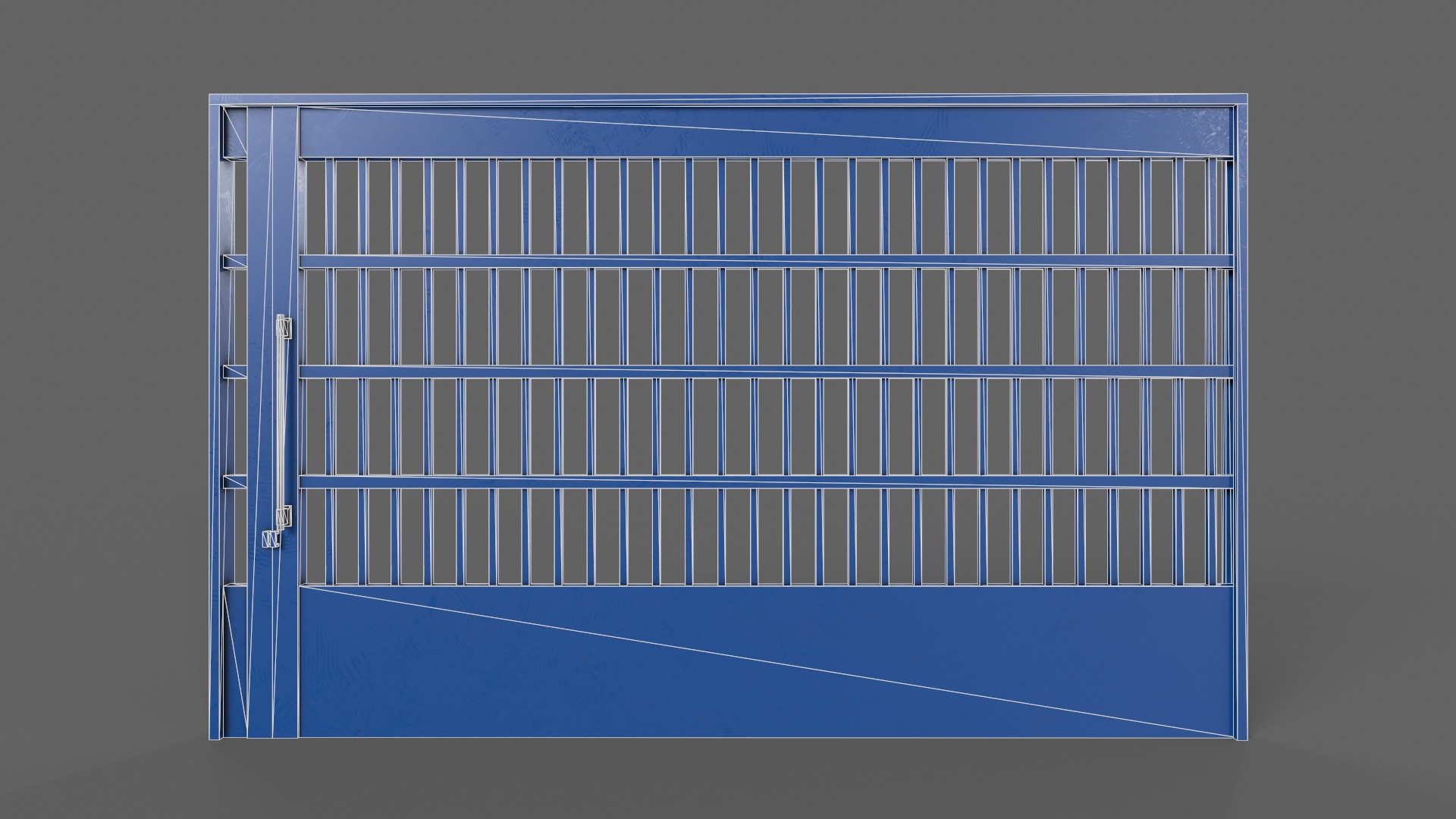 PBR Industrial Gates 3D Model Collection_60
