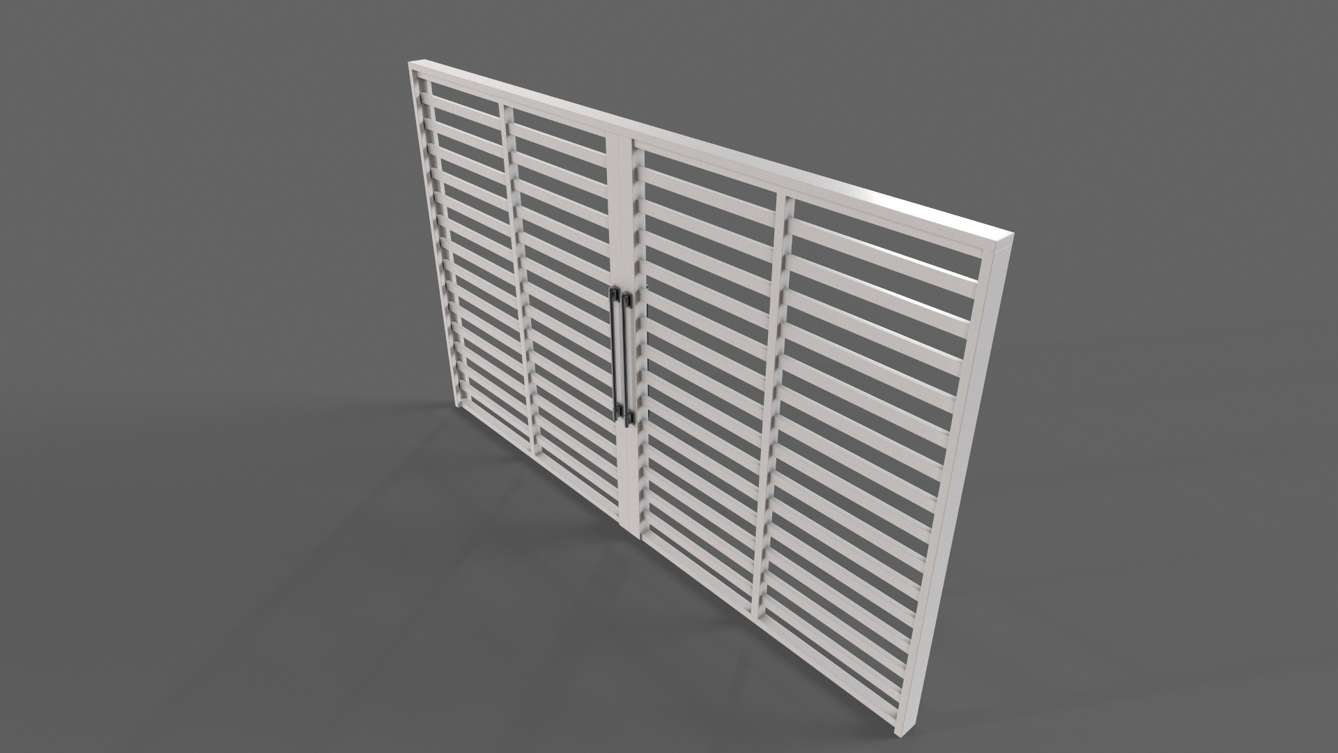 PBR Industrial Gates 3D Model Collection_49