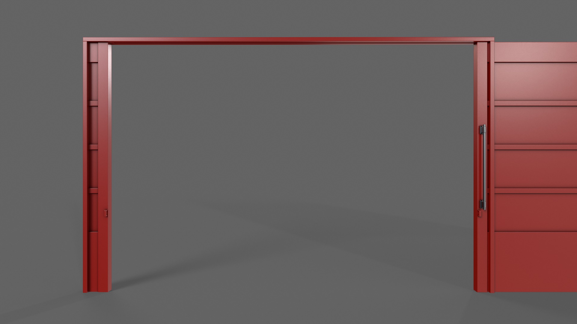 PBR Industrial Gates 3D Model Collection_38