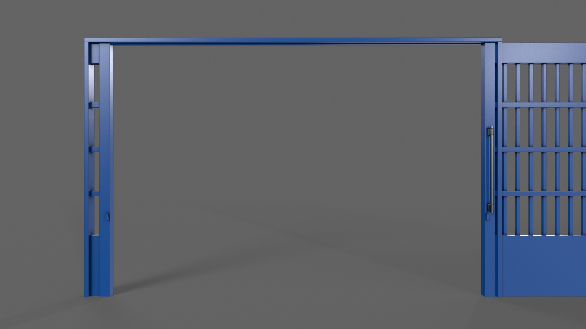 PBR Industrial Gates 3D Model Collection_54