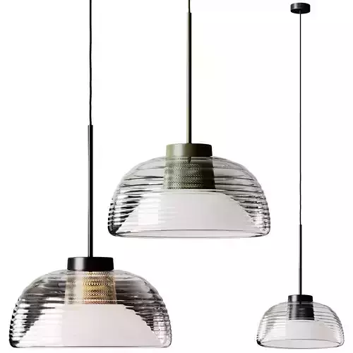 Muuto Two Layer Pendant Lamp 3D model