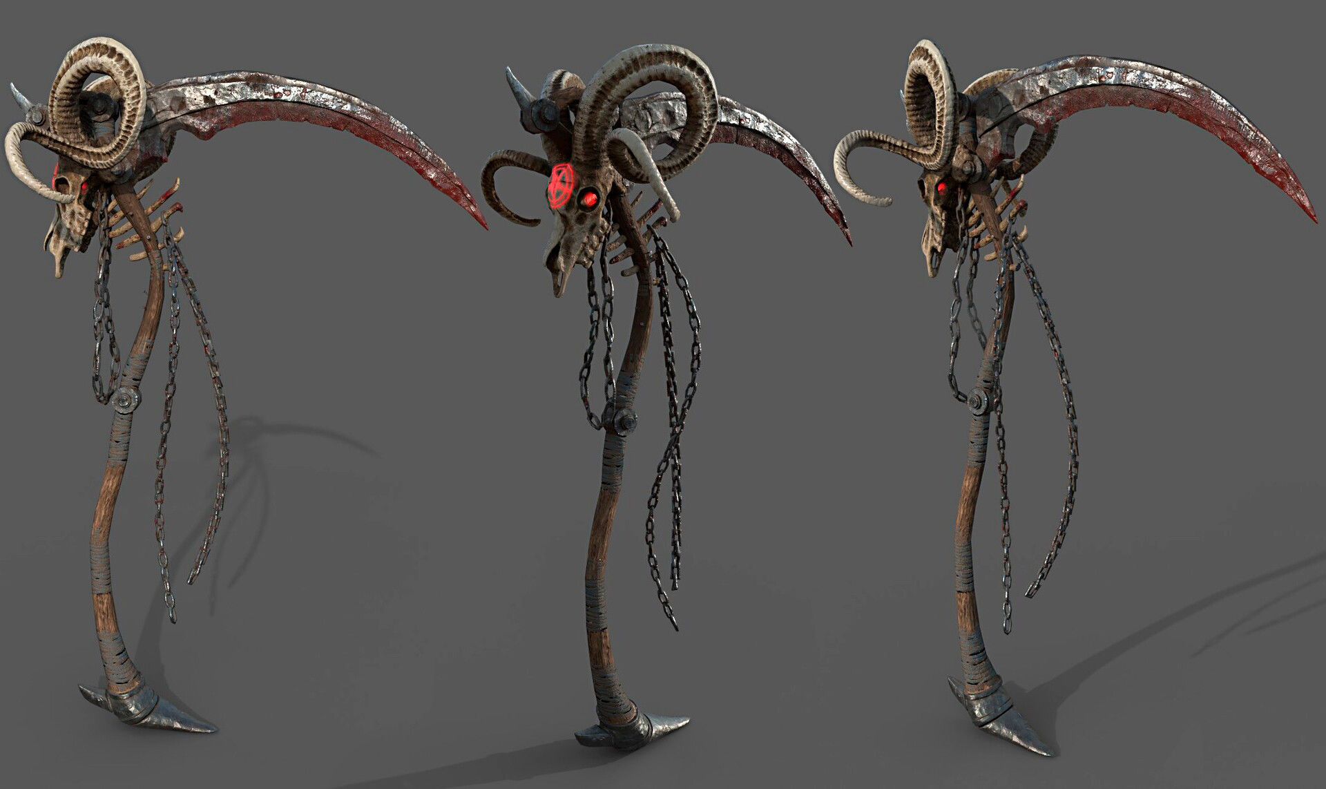 CRANEO CARNERO IMPRESION 3D - RAM SKULL 3D PRINTING 3D print model_5