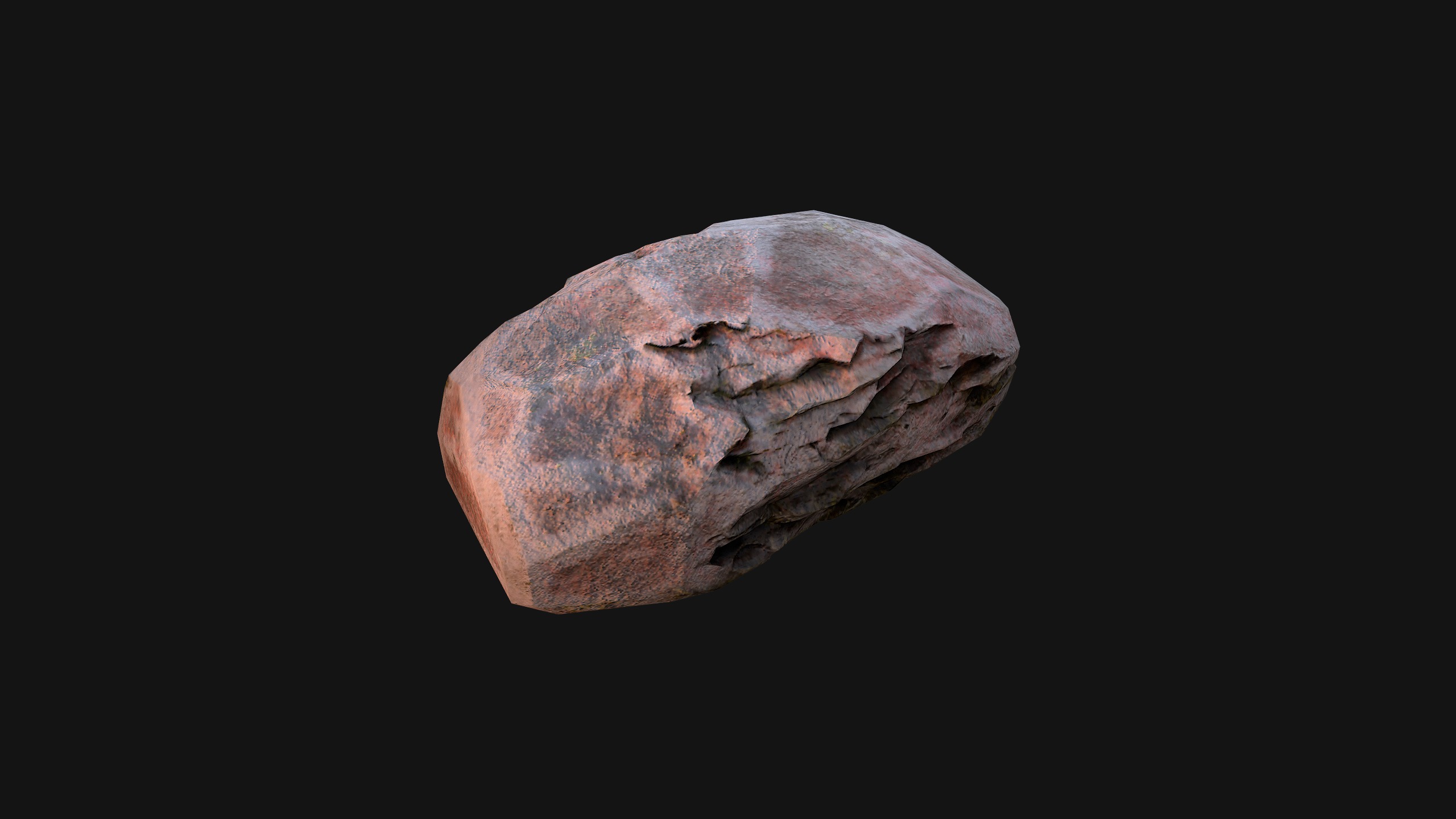 Rocks Stones Pebble Environment for Mine Low-poly 3D model_38