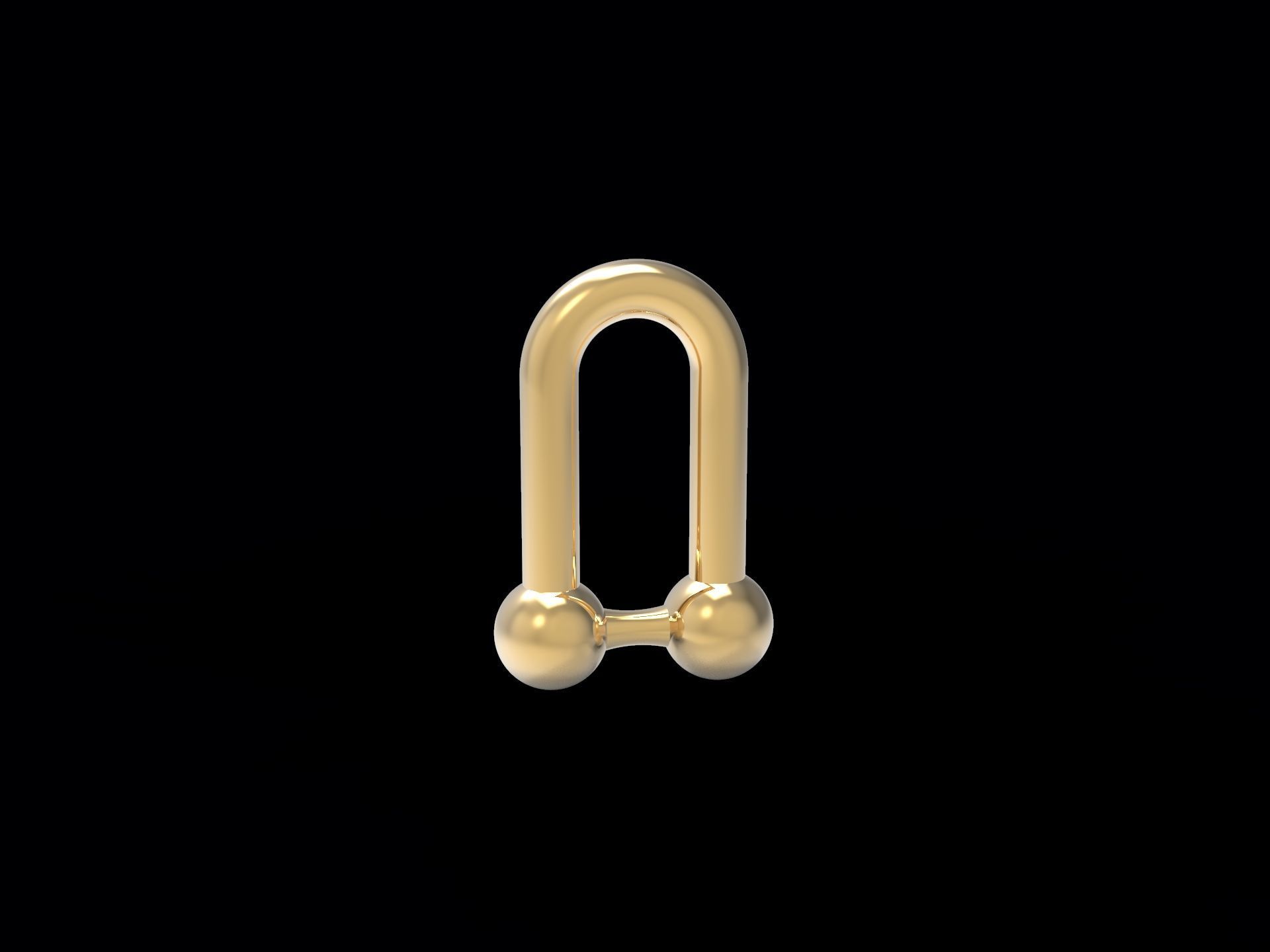 HardWear Link Bracelet 12 mm 3D print model_7