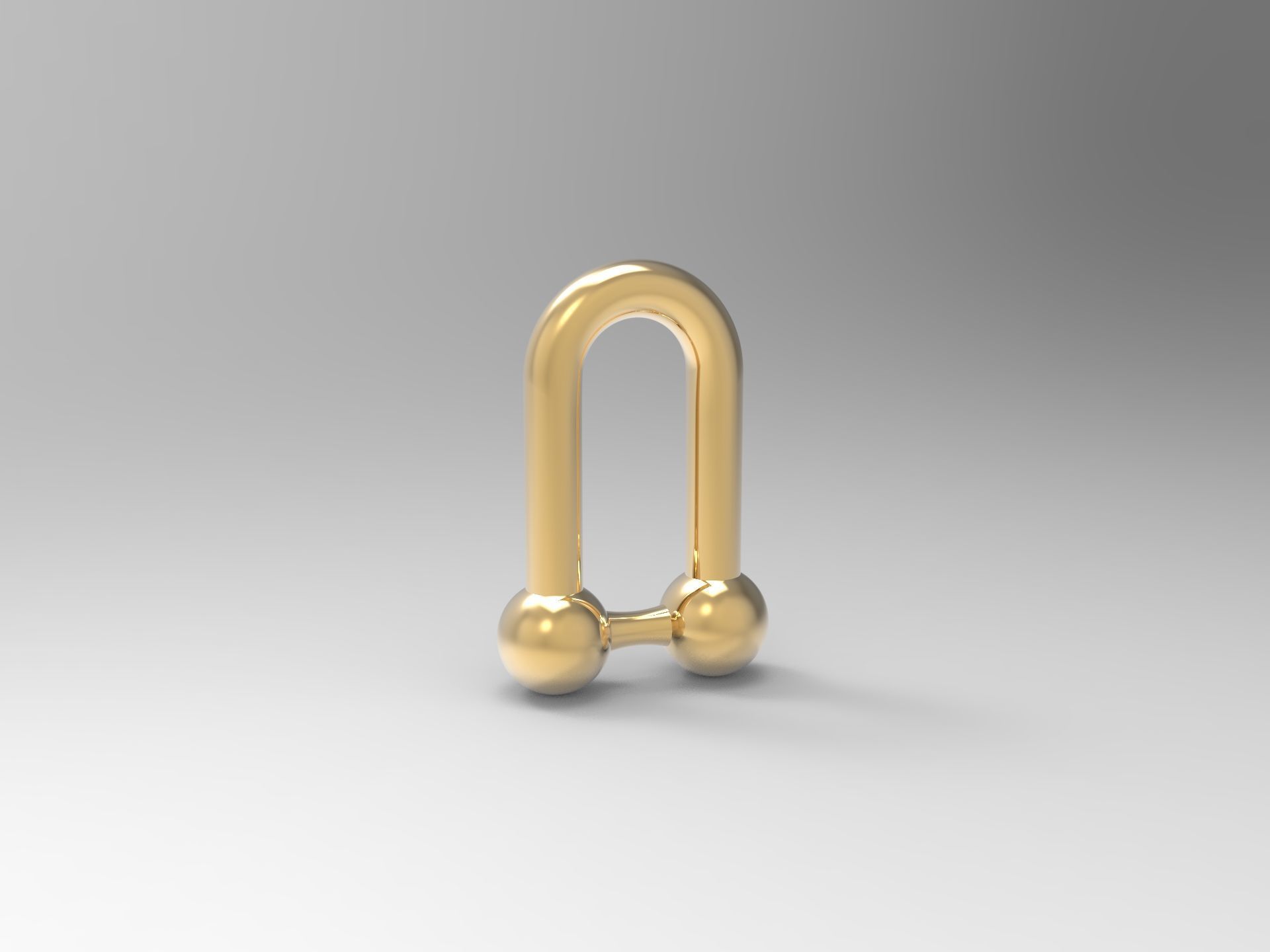 HardWear Link Bracelet 12 mm 3D print model_6