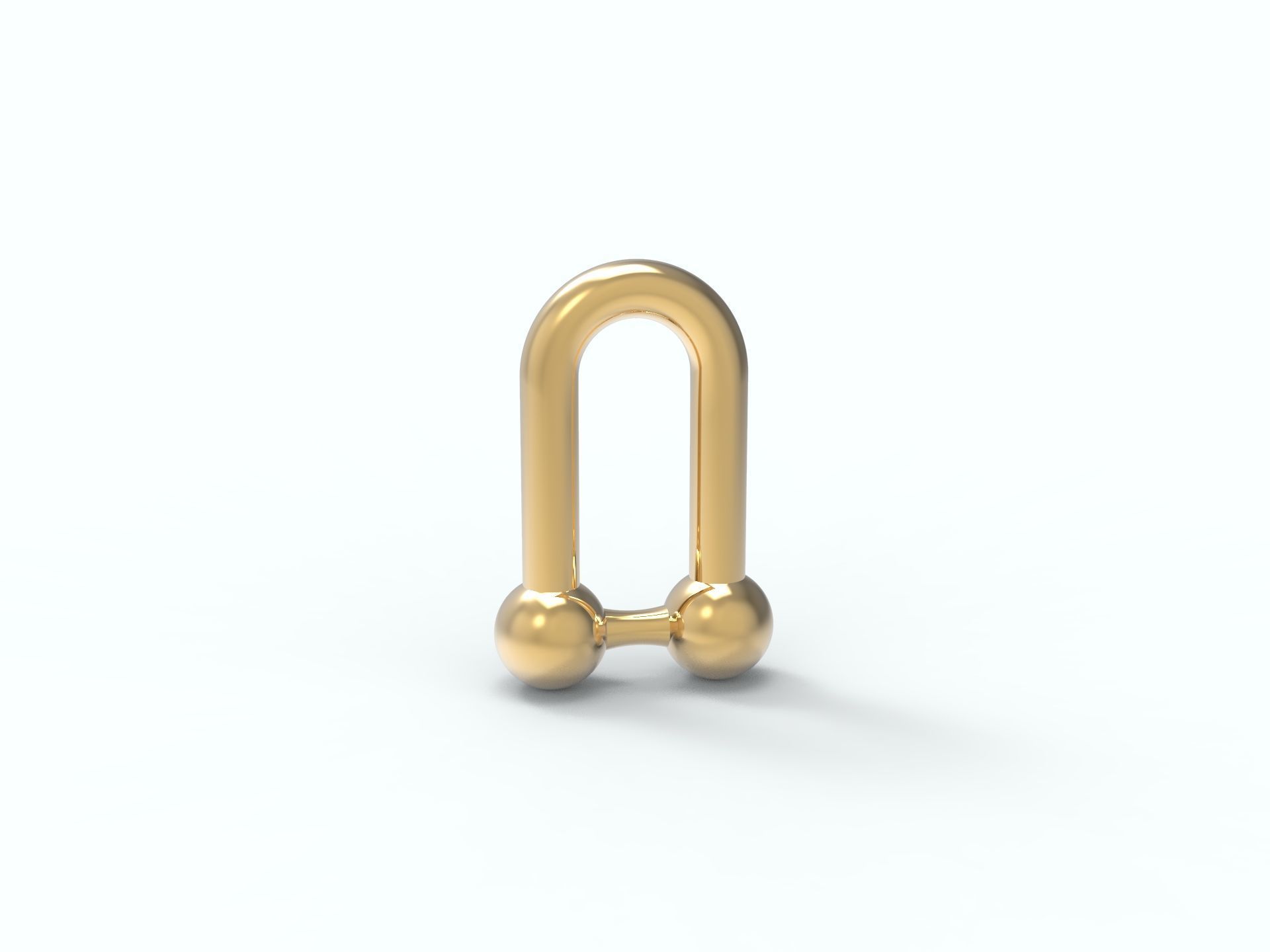 HardWear Link Bracelet 12 mm 3D print model_9