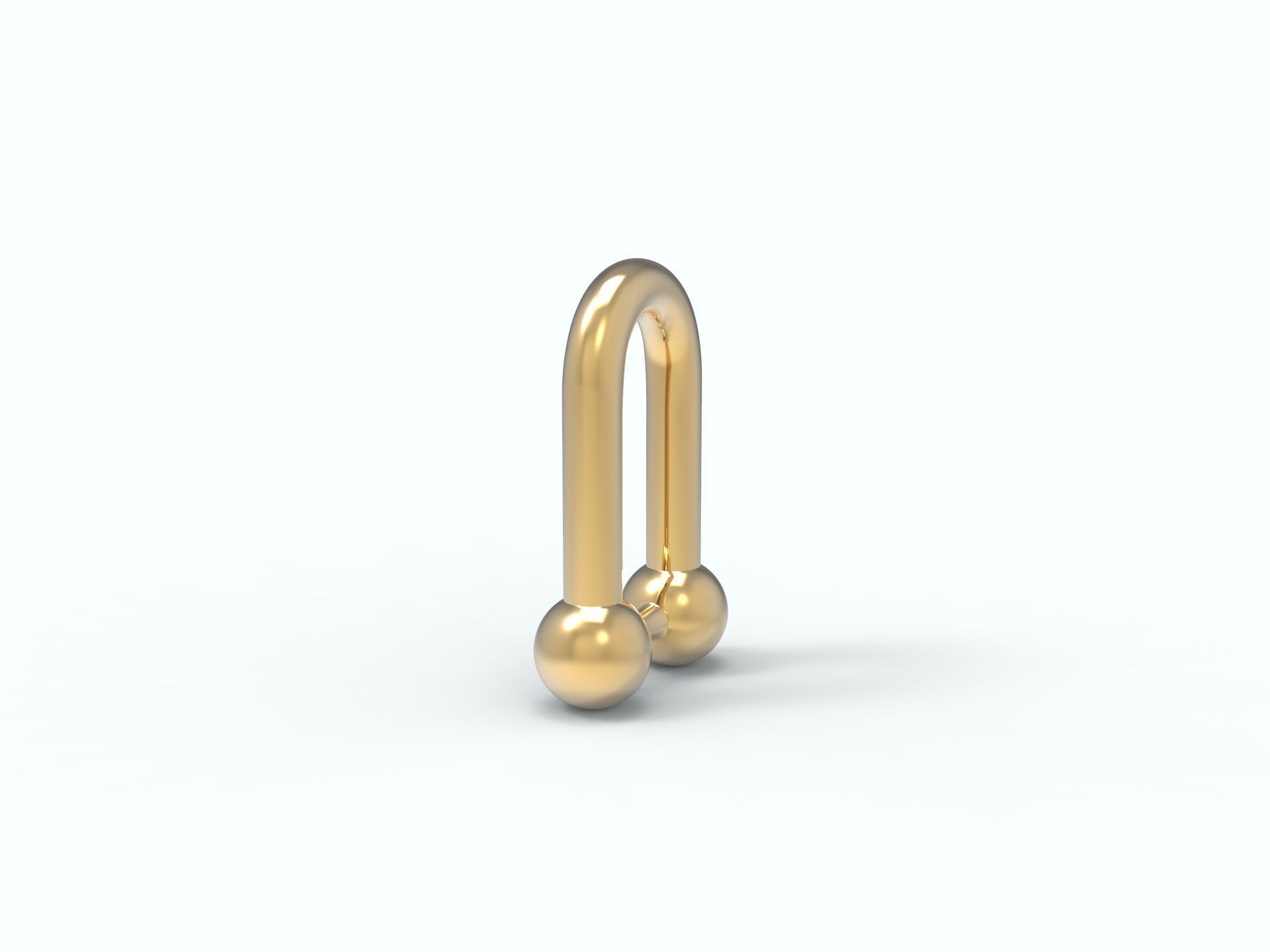 HardWear Link Bracelet 12 mm 3D print model_5