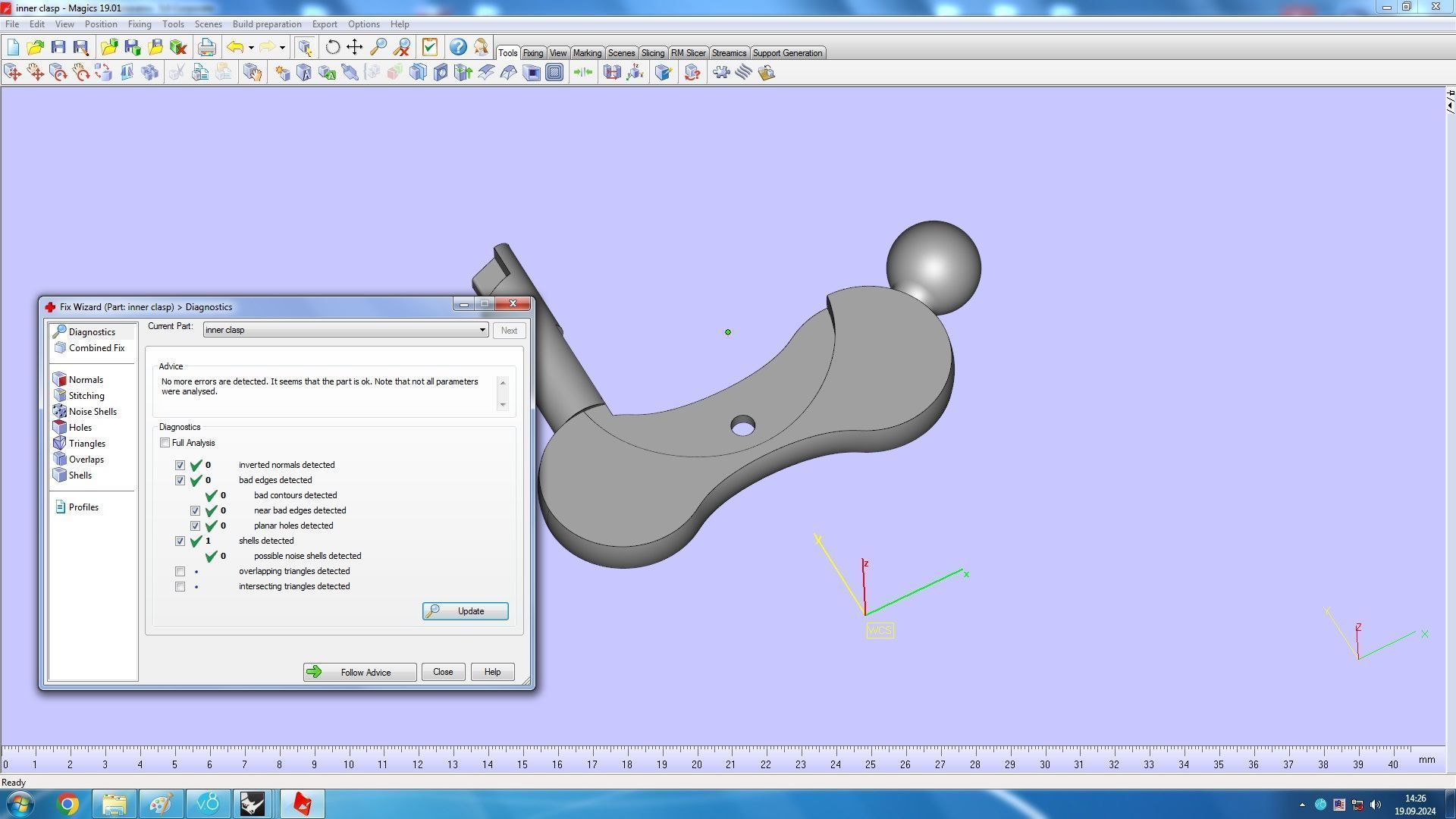 HardWear Link Bracelet 12 mm 3D print model_17