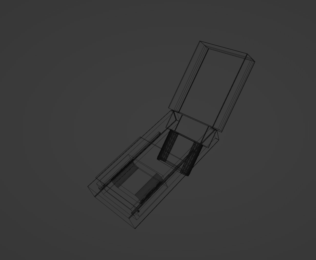 Xiaomi USB 64GB version Low-poly 3D model_7