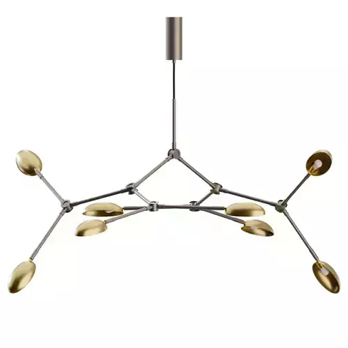 Drop Chandelier - Brass by 101 Copenhagen