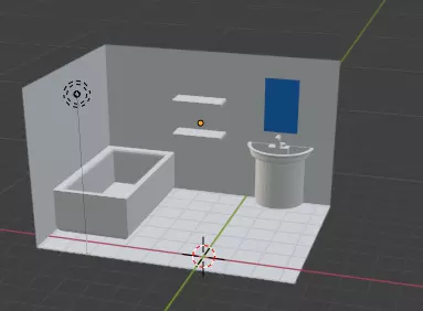 bathsroom 3D model