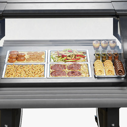 Cambro Versa Food Service Table 3D model 3