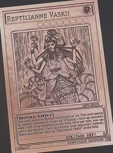 Reptilianne Vaskii - yu-gi-oh