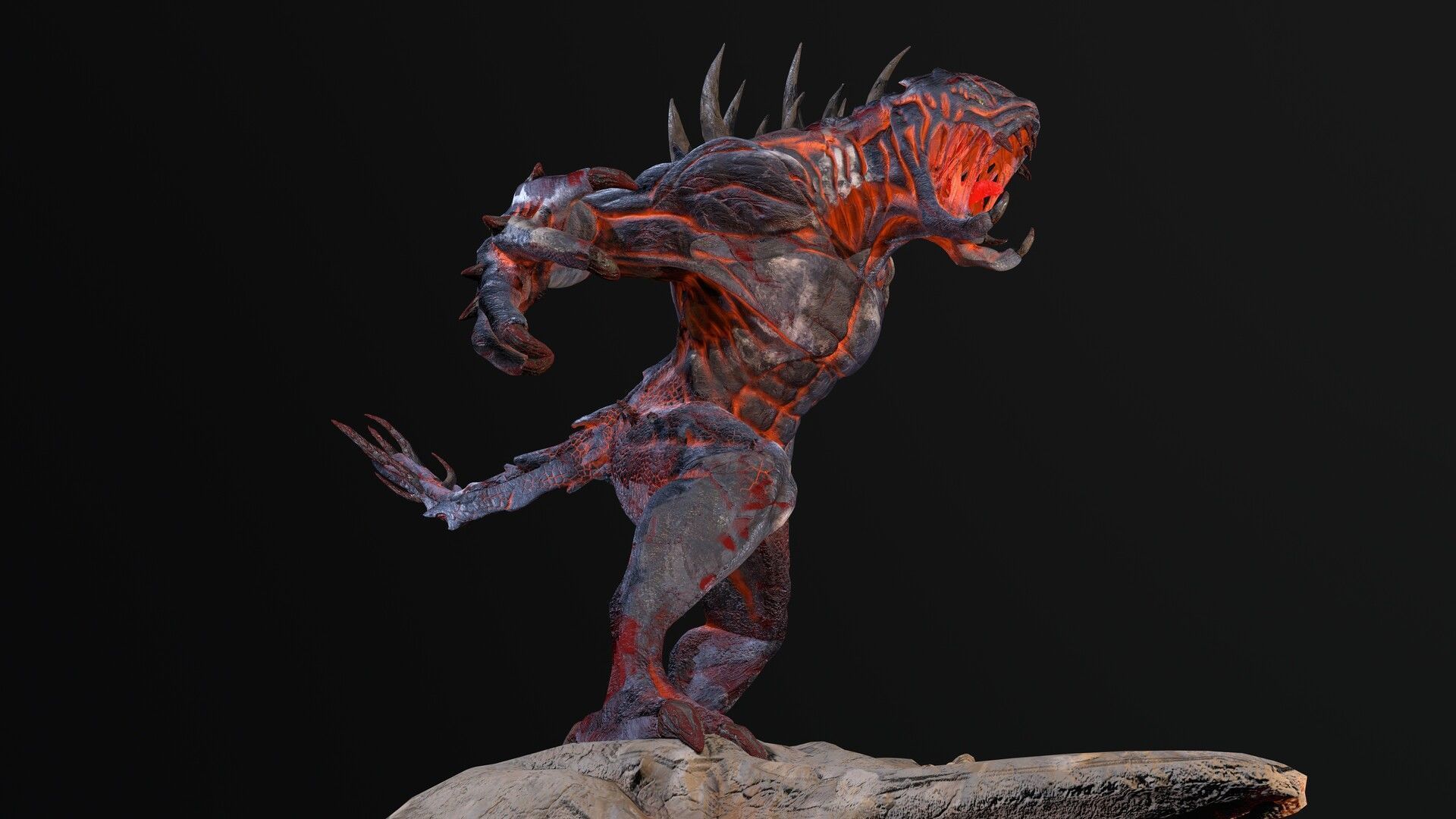 FAN ART GOLIATH EVOLVE STAGE 2 - PRINTING 3D 3D print model_3