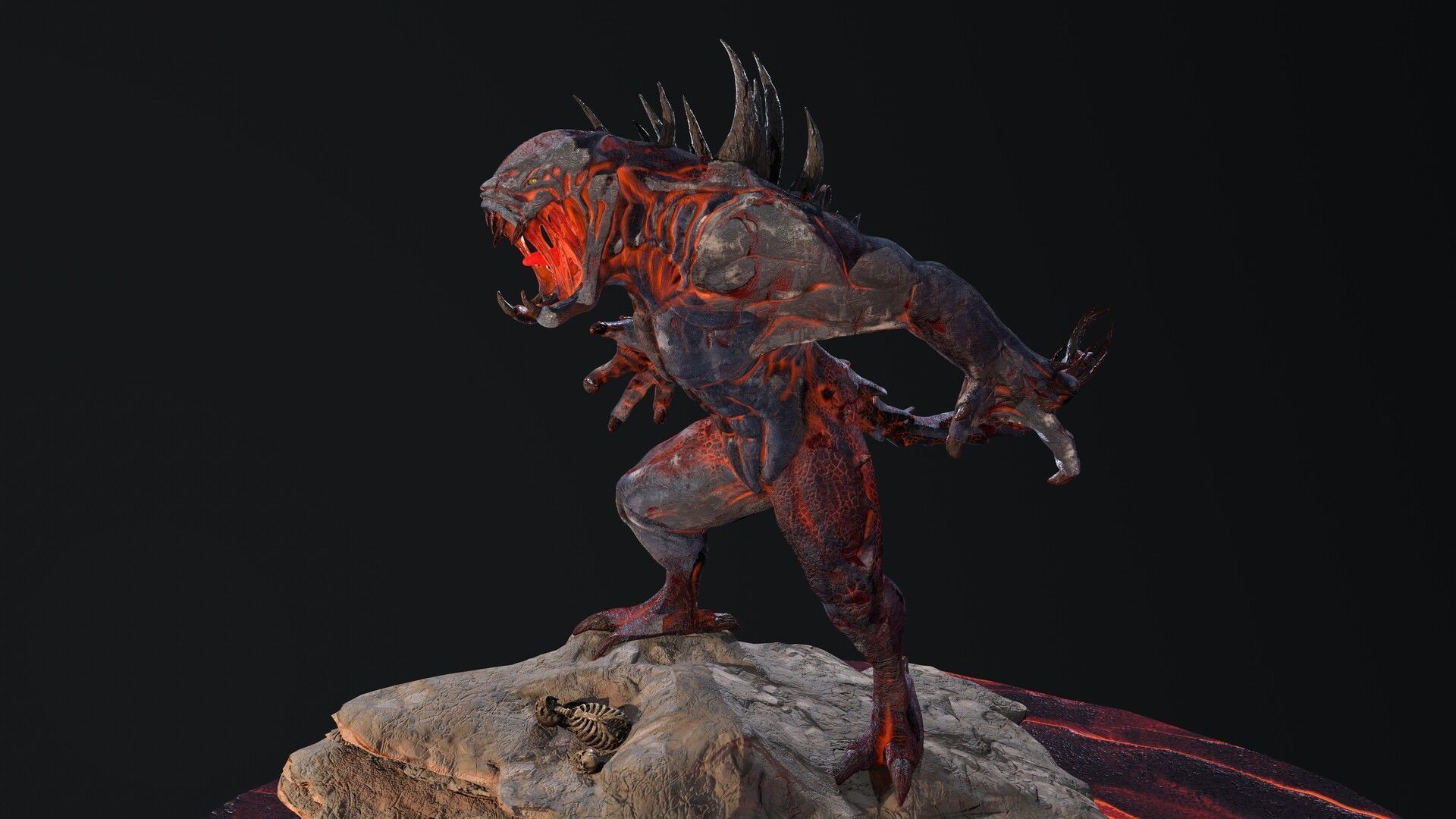 FAN ART GOLIATH EVOLVE STAGE 2 - PRINTING 3D 3D print model_7