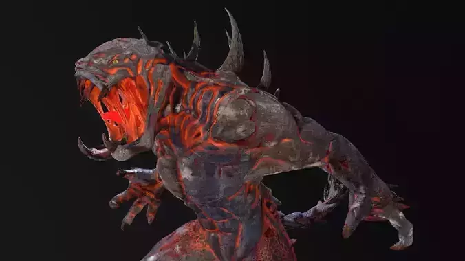 FAN ART GOLIATH EVOLVE STAGE 2 - PRINTING 3D 3D print model