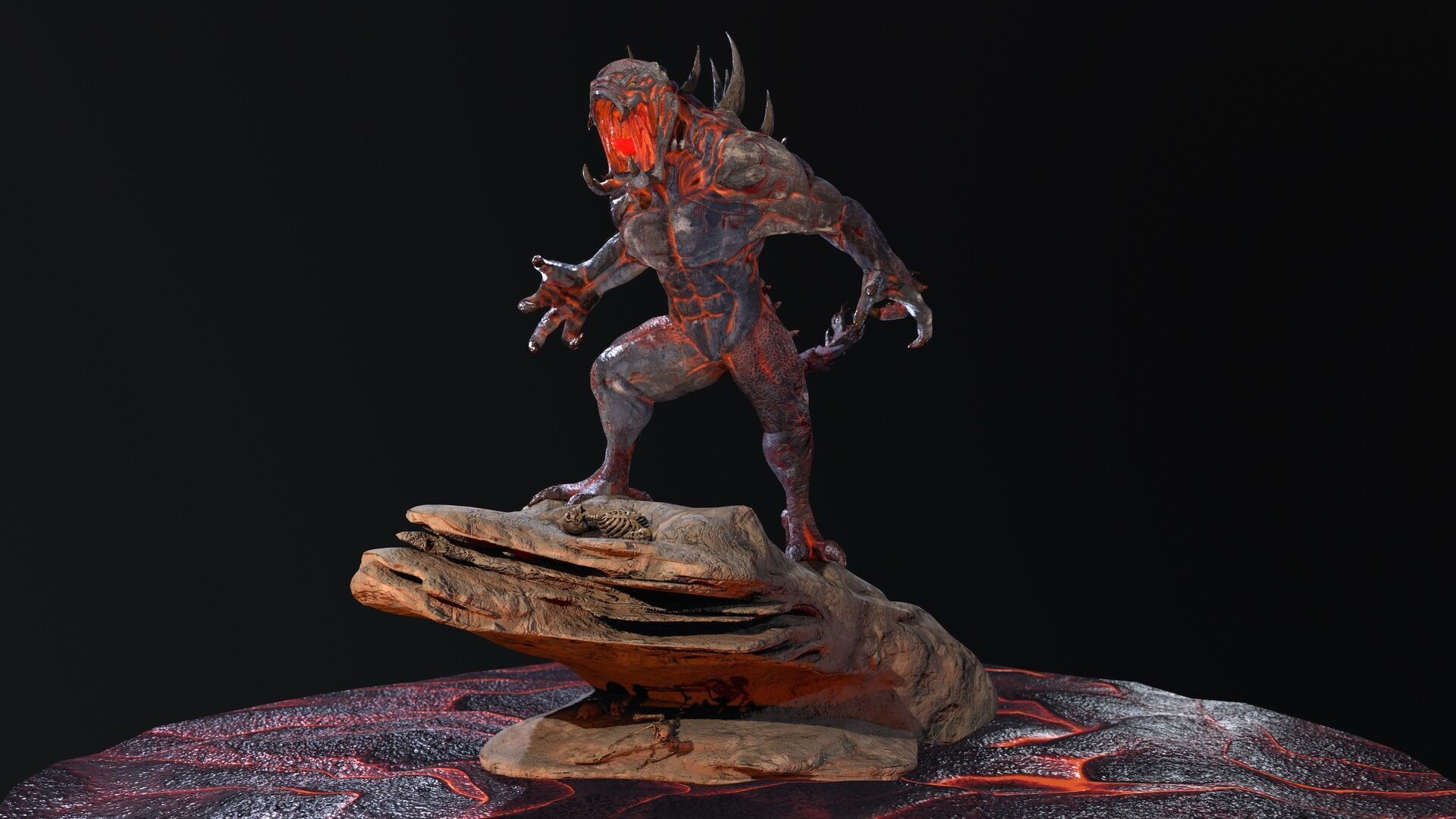 FAN ART GOLIATH EVOLVE STAGE 2 - PRINTING 3D 3D print model_8