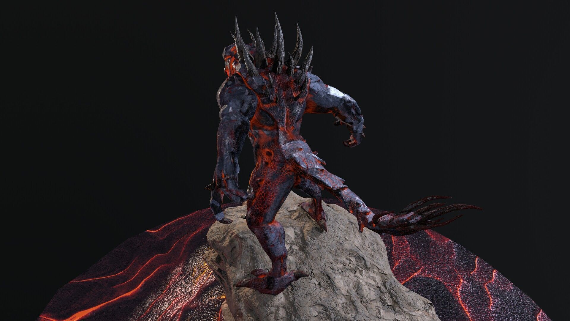 FAN ART GOLIATH EVOLVE STAGE 2 - PRINTING 3D 3D print model_9
